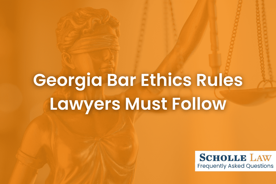 Bar Ethics Rules Scholle Law Car & Truck Accident Attorneys