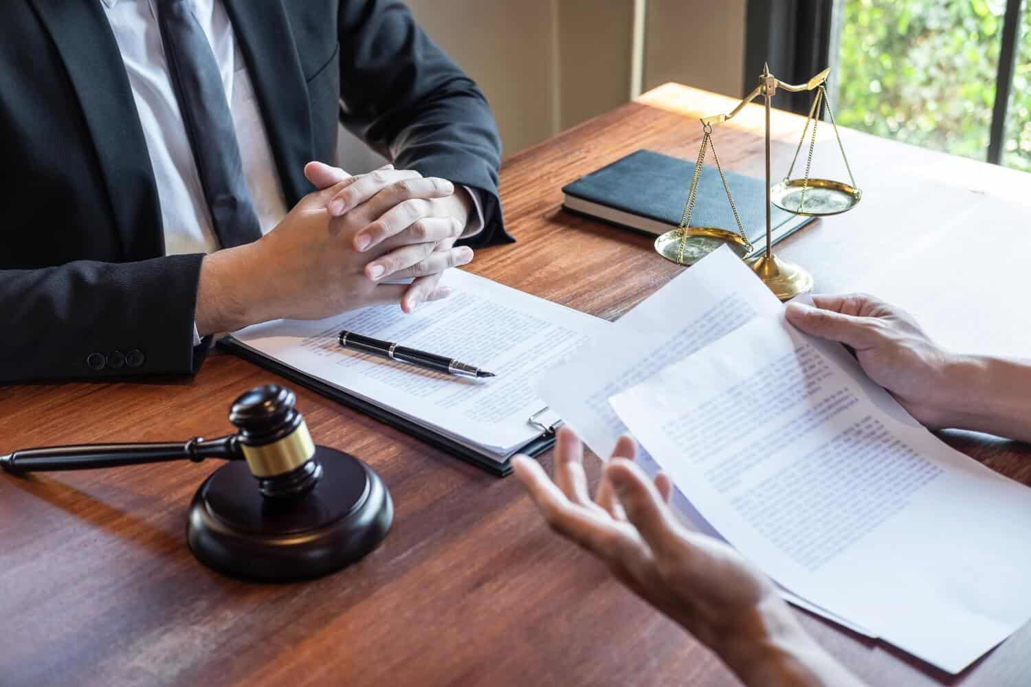 talking to an attorney