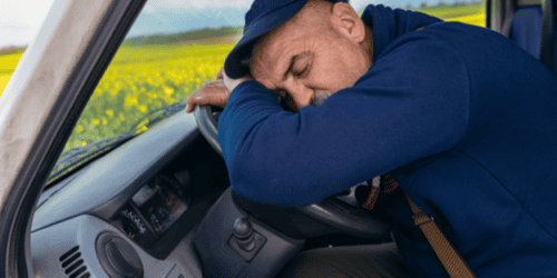 Drowsy driving accidents caused by long haul truckers